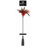 Sex & Mischief Feather Slapper Spanker - negro y rojo