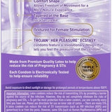Trojan Her Pleasure Ecstasy 10pk