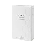 LELO HEX Original Lubricated Latex Condoms 12pk