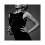BIJOUX INDISCRETS MAGNIFIQUE COLLECTION CHAIN NECKLACE WHIP - SILVER