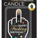 X-Rated Birthday Candle Happy F***ing Birthday!