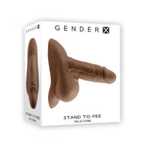 GENDER X STAND TO PEE DARK SILICONE