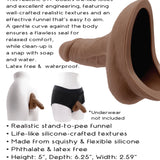 GENDER X STAND TO PEE DARK SILICONE