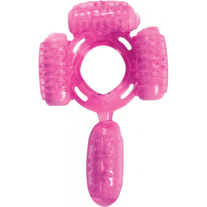 Quad Dinger-Super Quad Vibrating Ring Condom USA Quad Dinger-Super Quad Vibrating Ring Condom USA