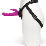 Happy Rabbit Rechargeable Vibrating Strap On Harness Set