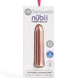 Sensuelle Nubii Power Bullet Vibrador Oro Rosa