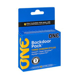 One Backdoor Latex Condoms 3pk
