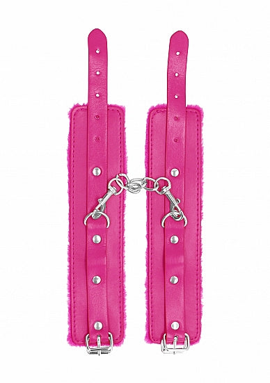 Pink Security Issue Leg Cuffs Forged From Solid Steel – Panther