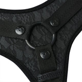 Sincerely Lace Strap On - Negro