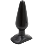 Butt Plugs Smooth Classic Medium - Negro - Condom-USA - 3