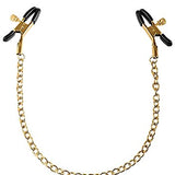 FETISH FANTASY GOLD NIPPLE CHAIN CLAMPS