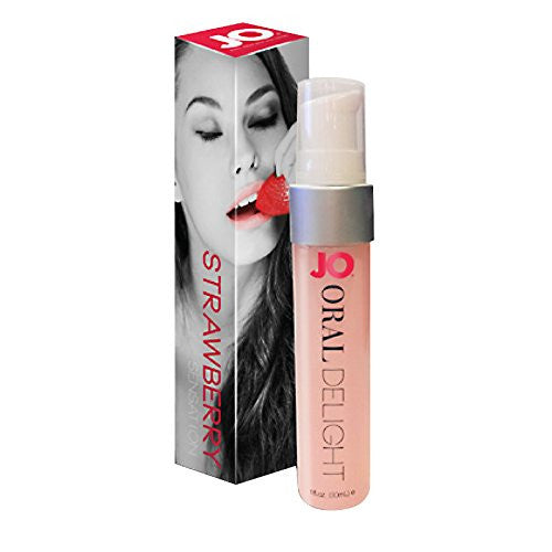 JO ORAL DELIGHT STRAWBERRY SENSATION 1 OZ - Condom-USA
- 1