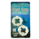 Waterproof Silicone Island Rings Double Stacker Glow In The Dark - Condom-USA
- 2
