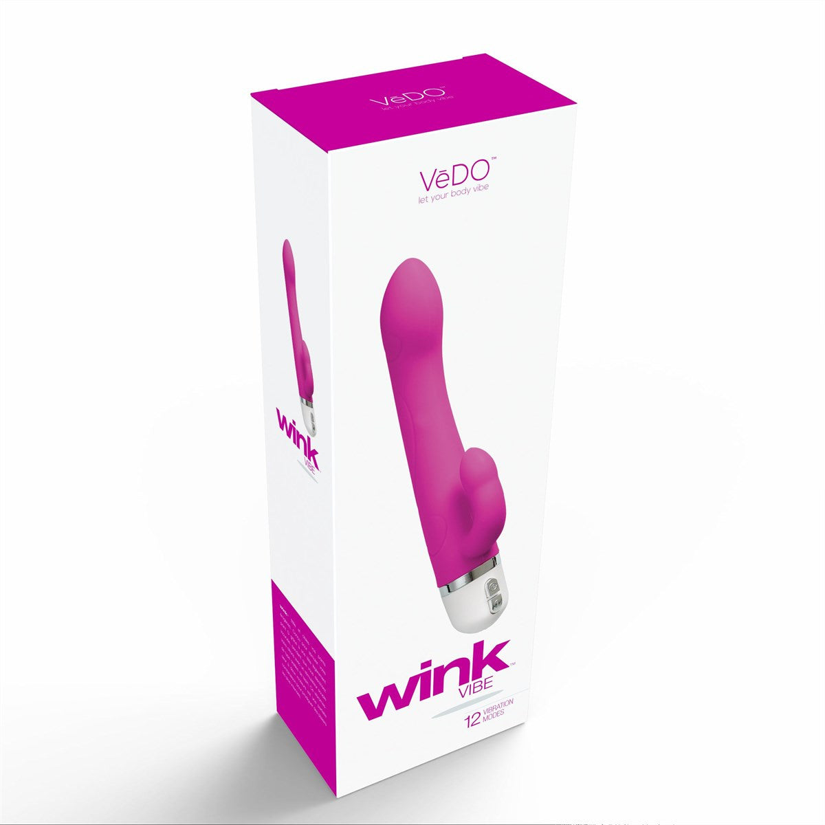 VeDO Wink Vibrator G Spot- Hot in Bed Pink - Condom-USA
- 2
