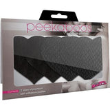 PEEKABOO CLASSIC BLACK HEARTS PASTIES