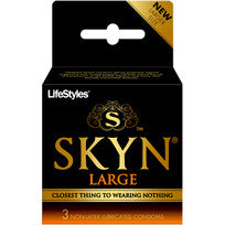 Lifestyles SKYN Condoms Large -3 pack - Condom-USA
