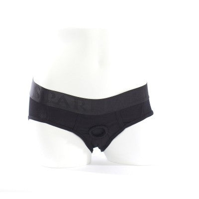 Tomboi Harness Blk/Blk Modal - Condom-USA
