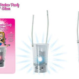 Bachelorette Pecker Shot Glass Necklace