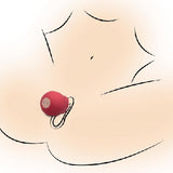XR INMI BLOOMGASM WILD ROSE VIBRATOR - RED
