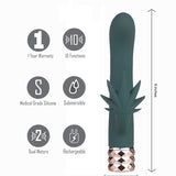 Kusha 10 Function Rechargeable Silicone Cannabis Rabbit