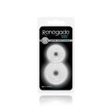Double Stack Clear Cock Rings