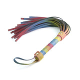 SPECTRA BONDAGE FLOGGER RAINBOW