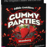 Edible Crotchless Gummy Undies For Her- Strawberry