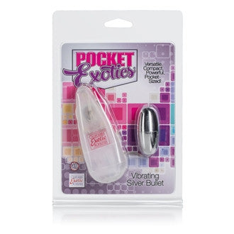 Pocket Exotics Silver Bullet Vibrator - Condom-USA
- 3