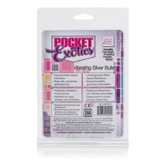 Pocket Exotics Silver Bullet Vibrator - Condom-USA
- 4