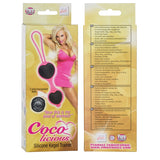 Coco licious Silicone Kegel Trainer Black Balls