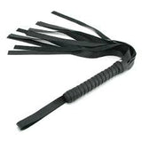 Sex and Mischief Flogger de cuero de imitación - Negro - Condom-USA - 1
