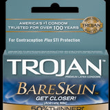TROJAN BARESKIN LUBRICATED CONDOMS -3PK