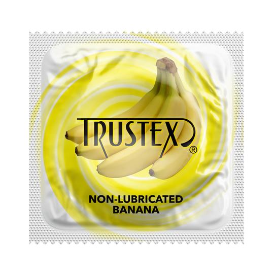 Trustex Assorted Flavors Banana Non-Lube Condoms - Case of 1,000 Condom USA Trustex Assorted Flavors Banana Non-Lube Condoms - Case of 1,000 Condom USA