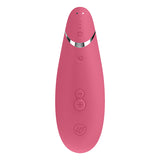 Womanizer Premium 2 Rechargeable Silicone Luxurious Pleasure Air Clitoral Stimulator Raspberry