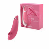 Womanizer Premium 2 Rechargeable Silicone Luxurious Pleasure Air Clitoral Stimulator Raspberry