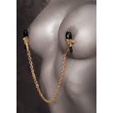 FETISH FANTASY GOLD NIPPLE CHAIN CLAMPS