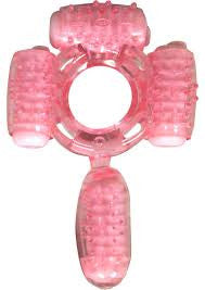 Quad Dinger-Super Quad Vibrating Ring - Condom-USA
- 1