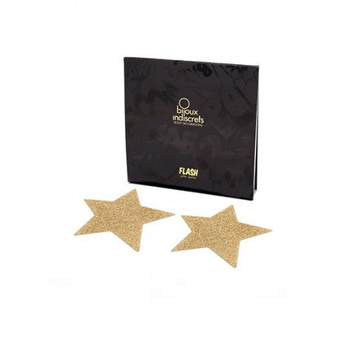 Bijoux Indiscrets Flash - Star Gold - Condom-USA
- 1