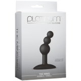 Platinum Premium Silicone - The Mini's Bubble Small - Black - Condom-USA
 - 2
