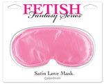 Fetish Fantasy Series Satin Love Mask -pink.red.black.white - Condom-USA
 - 1