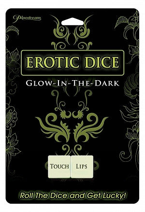 Erotic Dice Glow-in-the-Dark - Condom-USA