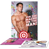 Bachelorette Party Favors Pin The Macho On The Man - Condom-USA
- 2
