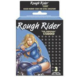 Rough Rider Studded Latex Condoms 3-pack - Condom-USA
- 2