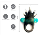 ZIGGY POT LEAF USB Rechargeable Vibrating Erection Enhancer Ring