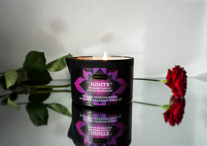 Escape to paradise with these exotic, scented Massage Oil Candles by Kama Sutra