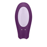 Satisfyer Double Joy Vibrator - Purple