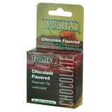 Trustex Flavored Latex Condoms Chocolate - 3pk