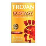 Trojan Ultra Ribbed Ecstasy 10pk