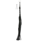 Sex and Mischief Jeweled Flogger - Black