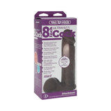 VAC U LOCK ULTRASKYN COCK BLACK 8IN